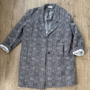 Stylish Gray Pea Coat